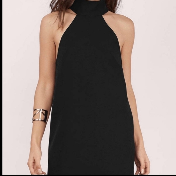 ♥️TOBI dress size S Tobi nwt High-NeckShift Dress Color: Black ,Party ,dance, - Picture 1 of 13